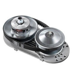 Drive Clutch, 2-8HP Engine, 2000 RPM High-Strength Drive Clutch with Asymmetric Designed Wheels & Robust Rubber Belt, Sturdy & Durable Clutch with Full Accessories, Fit for Various Engines