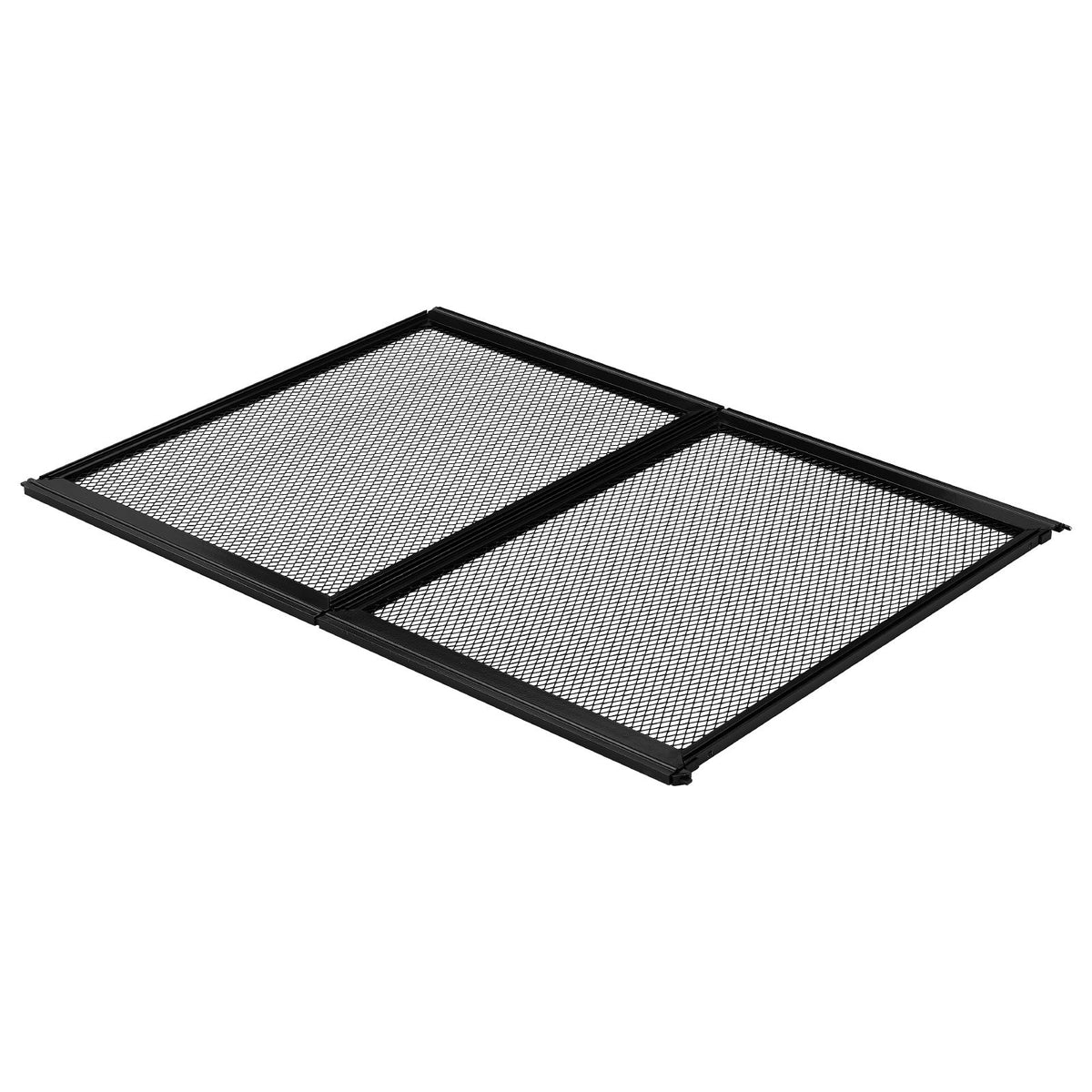 RV Screen Door Protector, 673.1 x 508 mm Door Grille, Easy to Install and Disassemble, Reinforced Breathable Protective Mesh, Aluminum Alloy Camper RV Entry Protector for Pet Protection, Black
