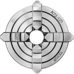 Metal Lathe Chuck 4-Jaw Independent 5 inch Cast Iron Milling Turning CNC