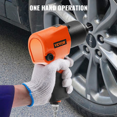 Air Impact Wrench, 1/2" Drive Air Impact Gun Up to 880ft-lbs Nut-busting Torque, 7500RPM Lightweight Pneumatic Tool for Auto_epairs_nd_aintenance