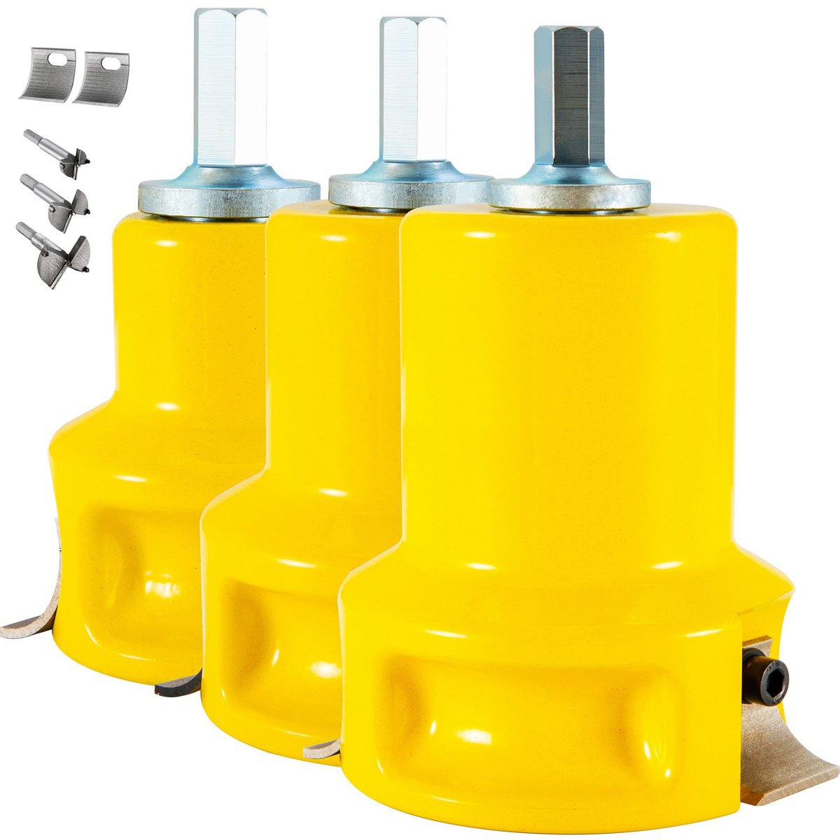 Tenon Cutter Log Furniture Kit 1" & 1.5"& 2" w/ Curved Blade for Home DIY