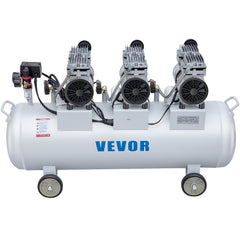 Oil Free Air Compressor Air Compressor Tank 100L 3HP Ultra Silent Inflator