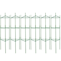 6 Packs Tomato Cages for Garden, 1230 mm Tomato Trellis Plant Stakes Support, Stackable Tall Plant Support Cage, for Raised Garden Bed, Vegetables Flowers and Climbing Plants