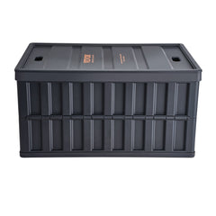 Collapsible Storage Bins with Lids, 65L 3 Packs, Folding Plastic Stackable Utility Crates with Handles, Large Heavy Duty Containers for Clothes, Toys, Books, Snack, Shoes, and Grocery Organizing