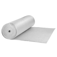Double Reflective Insulation Roll, Foam Core Radiant Barrier, 5.5mm 48 in x 50 ft, Double-Sided Aluminum Foil EPE Foam Heat Reflective Shield, Thermal Insulation Roll for Window RV Roof