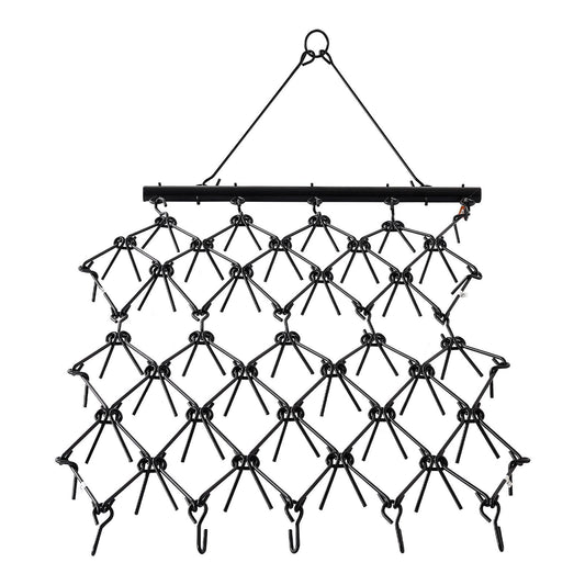 Drag Harrow, 1.2x1.7m Durable Chain Harrow with 80 Sharp Teeth, Suitable for ATV UTV Tractor, Ideal for Soil Preparation, Seeding, Smoothing Landscapes, and Yard Gravel Driveway Maintenance
