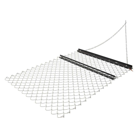Drag Harrow 4 x 5 ft Chain Harrow Lawn Rake ATV UTV Tractor Attachments