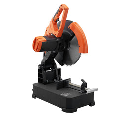 Chop Saw, 14"/355mm Blade Diameter Cut Off Saw, 2800W 1200RPM Steel Cutting Machine, Adjustable Dry Cut Chop Saw, Miter Saw for Cutting Metal Cold Cut Saw for Steel/Rebar/Iron/Aluminum