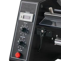 Automatic Label Dispenser, Width 15-125 mm, Length 3-150 mm, Automatic Label Stripper Label Separating Machine, Speed Adjustable Label Applicator, Auto Counting 0-999999 for Various Label Sizes