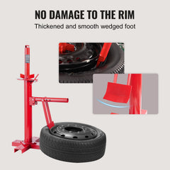 Manual Tire Changer, Portable Hand Bead Breaker Mounting Tool for 203 - 406 mm Tires, Compatible with Car Truck Trailer, Tire Mounting Machine for Home Garage Small Auto Shop