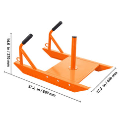 Weight Power Pull Push Sled Fitness Strength Speed Training Sled Orange