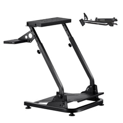 Racing Wheel Stand, Adjustable & Foldable Simulator Stand for Logitech G29 G27 G920 G923, Thrustmaster T300RS T300GT T248 TS-PC TSXW Gaming Cockpit,Pedals Simulator NOT Included