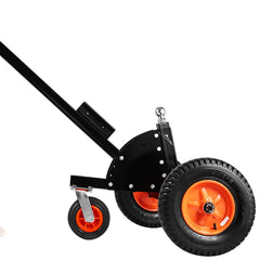 Trailer Dolly, 1500lbs Tongue Weight Capacity, 2 in 1 Trailer Mover with 2 in Ball, 16 in Pneumatic Tires and Universal Wheel, Portable Tow Dolly for Moving Car RV Trailer