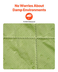 Camping Blanket 2.08 m x 1.4 m Warm Stadium Blanket 330GSM Outdoor Travel