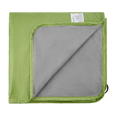 Camping Blanket 2 m x 1.5 m Wearable Warm Stadium Blanket Army Green