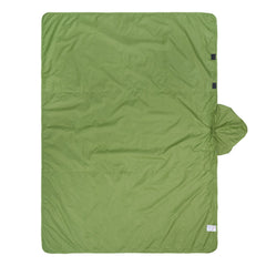 Camping Blanket 2 m x 1.5 m Wearable Warm Stadium Blanket Army Green