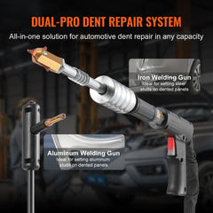 Dual Pro Stud Welder Professional 5KW Welder for Steel & Aluminum Panels
