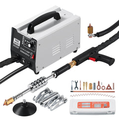 Stud Welder Dent Repair Kit, 1.8KW Spot Welder Dent Puller with Auto/Manual Welding & 7 Versatile Modes, Auto Body Spot Welding Dent Puller Machine for Car, Truck Dent Repair