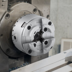 KP2-3/4 Lathe Chuck, 4-Jaw 70 mm Diameter, Metal Lathe Chuck Turning Machine Accessories, Self-centering Tool, for Lathe, Precision Machining, Grinding Machines, Milling Machines