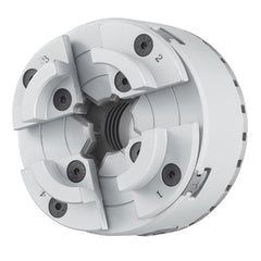 KP2-3/4 Lathe Chuck, 4-Jaw 70 mm Diameter, Metal Lathe Chuck Turning Machine Accessories, Self-centering Tool, for Lathe, Precision Machining, Grinding Machines, Milling Machines