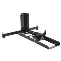 Motorcycle Wheel Chock Upright, 816.5 kg Capacity, Heavy-duty Steel Motorcycle Front Wheel Stand with 6 Adjustable Holes, For 381-558.8 mm Off-Road Motorcycles, Standard Motorcycles