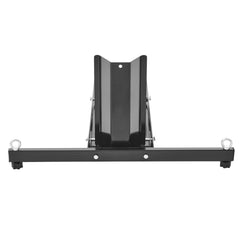 Motorcycle Wheel Chock Upright, 816.5 kg Capacity, Heavy-duty Steel Motorcycle Front Wheel Stand with 6 Adjustable Holes, For 381-558.8 mm Off-Road Motorcycles, Standard Motorcycles