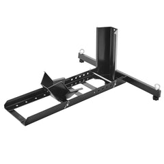 Motorcycle Wheel Chock Upright, 816.5 kg Capacity, Heavy-duty Steel Motorcycle Front Wheel Stand with 6 Adjustable Holes, For 381-558.8 mm Off-Road Motorcycles, Standard Motorcycles