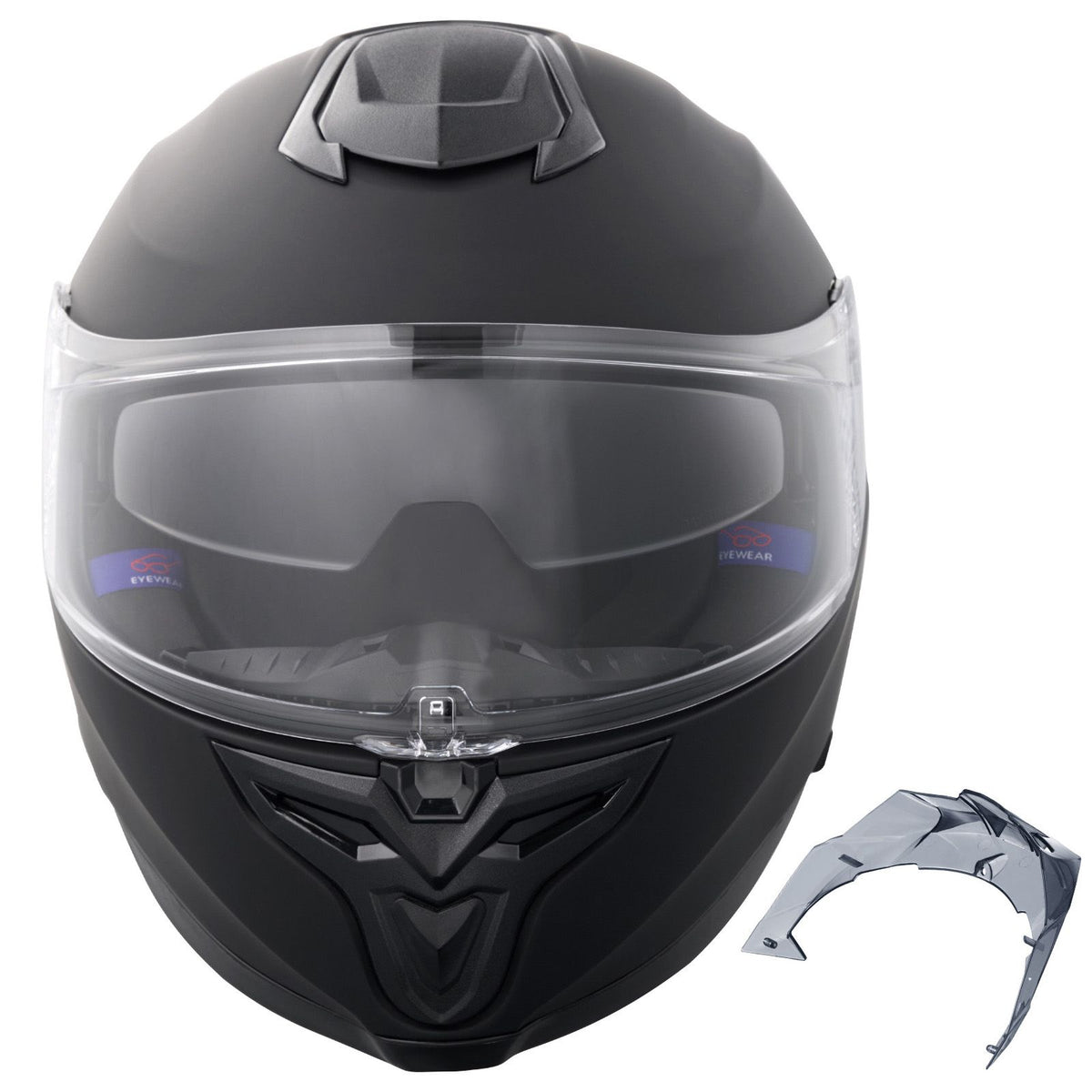 Full Face Motorcycle Helmet Motocross Helmet with Bluetooth Slot