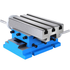 Milling Machine Cross Slide Worktable 4''x7.3'' 2 Axis Compound Precision
