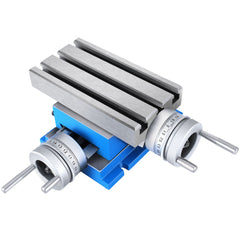 Milling Machine Cross Slide Worktable 4''x7.3'' 2 Axis Compound Precision