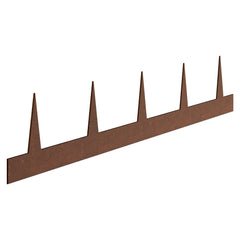 Steel Landscape Edging, 10 Packs 40 x 4.5 in Weather-Resistant & Pre-Rust Metal Landscape Edging, Bendable Garden Edging Border, Heavy Duty Lawn Edging, Flower Bed Yard Pathway Divider