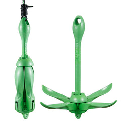 Kayak Anchor Kit, 3.5 lb Paddle Board Anchor Kit with 26.2 ft/8 m Rope and Buoy, Folding Small Boat Anchor with Storage Bag and Snap Hook, Kayak Accessories for Kayaks, Small Boats, Canoes