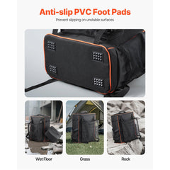 33L Welding Backpack 600D Polyester Welder Backpack for Tools and Helmet