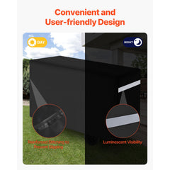66 inch Grill Cover Heavy Duty BBQ Gas Grill Cover Outdoor Waterproof