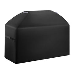 Grill Cover, 63 inch BBQ Covers for Outdoor Grills, Waterproof, Fade Resistant, Weather Resistant Heavy Duty 600D Polyester, Easy On/Off, with Hook-and-Loop Straps, Black