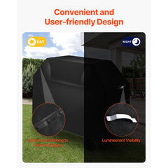 48 inch Grill Cover Heavy Duty BBQ Gas Grill Cover Outdoor Waterproof