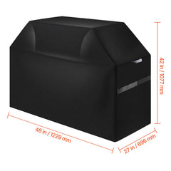48 inch Grill Cover Heavy Duty BBQ Gas Grill Cover Outdoor Waterproof