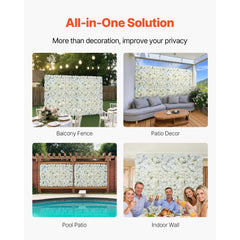 3D Flower Wall Panel, 24 PCS 15 x 15 inch, Artificial Floral Wall Background Mesh Backing Mat,Seamless Design&Easy Installation for Wedding Valentines Day Home Baby Party Backdrop Decor,White