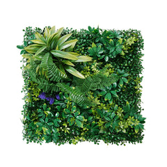 Artificial Grass Wall Panels, 8 PCS 20 x 20 inch, 3D Combination Greenery Boxwood Panel for Indoor Outdoor Green Decor & Ivy Fence Covering, Privacy Backdrop Wall Hedge Screen for Garden