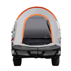 Truck Bed Tent, 5.5'-6' Pickup Truck Tent with Rain Layer and Carry Bag, Waterproof PU2000mm Double Layer Truck Tent for Camping, Accommodate 2-3 Person, for Camping Traveling Outdoor Activities