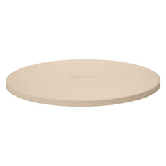 Pizza Stone, 381 mm Round Cordierite Pizza Stone, Extra Large Baking-Stone with Aluminum Peel, 17 mm Thickness Heat-Resistant Cooking Cordierite, for Kitchen Oven, Baking Pizzas, BBQ Grilling