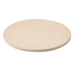 Pizza Stone, 406 mm Round Cordierite Pizza Stone, Extra Large Baking-Stone with a Durable Stand, 17 mm Thickness Heat-Resistant Cooking Cordierite, for Kitchen Oven, Baking Pizzas, BBQ Grilling