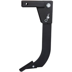 Hitch Mounted Ripper, 40.6cm Shank Length Box Scraper Shank, 4 Hole Site Box Blade for Tractor, 2 Locating Pins Ripper Shank, 2 Plough Tips Box Blade Shank Teeth