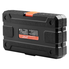 Extra Long Allen Hex Bit Socket Set, 18-Piece 3/8 inch Drive, S2 Alloy Steel and Cr-V Steel, Standard SAE and Metric 1/8-Inch-3/8-Inch, 3-12mm, with Enhanced Storage Case, for Mechanics
