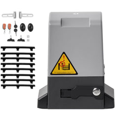 400W Electric Sliding Gate Opener 1000kg Chain Drive Infrared Sensor