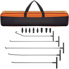 Rods Dent Puller Stainless Steel Paintless Repair Kits Hail Removal 13 PCS