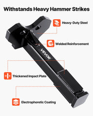 Wheel Bearing Hub Removal Tool Kit, Compatible with All Axle Bolt Hubs 5, 6, 8 Lug Hubs Buster Puller, Universal Wheel Hub Shocker, Wheel Hub Buster Tool with Nuts & Washers for Sedan SUV Truck