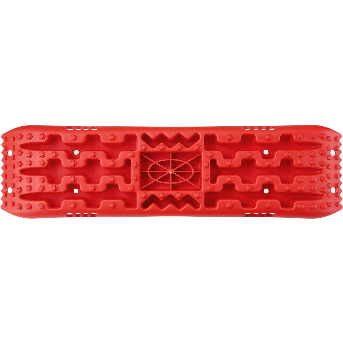 2PCS Traction Boards with PP for Mud Snow Sand Storage Bag Long Red
