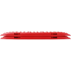 2PCS Traction Boards with PP for Mud Snow Sand Storage Bag Long Red