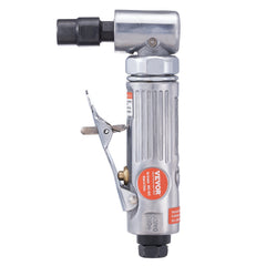 Air Angle Die Grinder, 1/4" Right Angle Die Grinder (20000RPM), Heavy Duty 90-Degree Angled Air Powered, 24PCS Discs for Grinding, Polishing, Deburring, Rust Removal